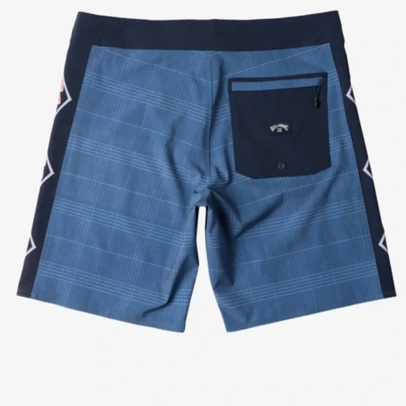 Billabong 31 Boardshorts D Bah Airlite mid length Board Shorts in smoke blue NWT
